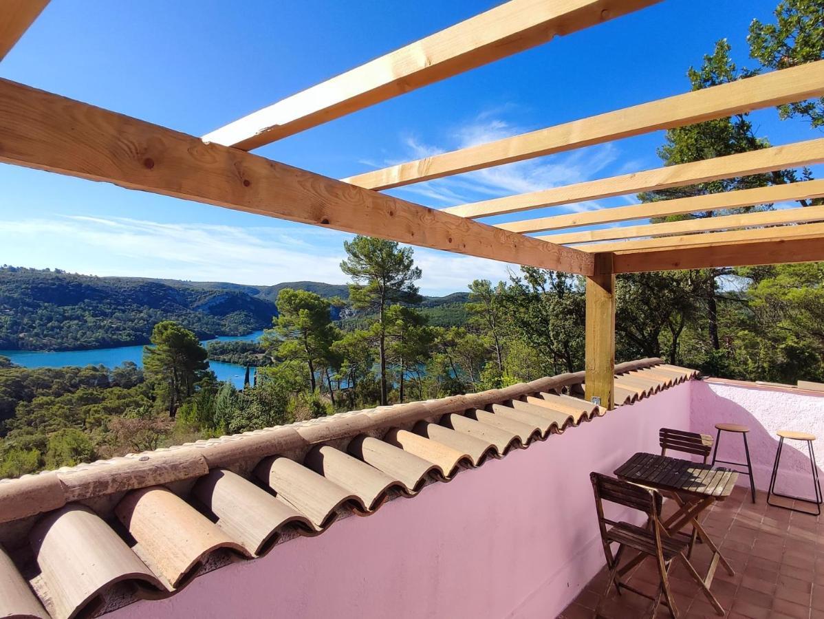 Ferienwohnung Les Reflets Du Lac Esparron-de-Verdon Exterior foto