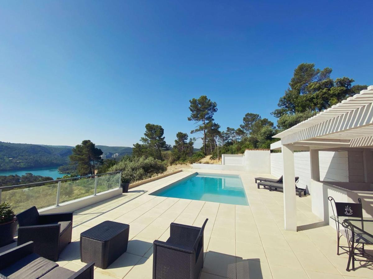 Ferienwohnung Les Reflets Du Lac Esparron-de-Verdon Exterior foto