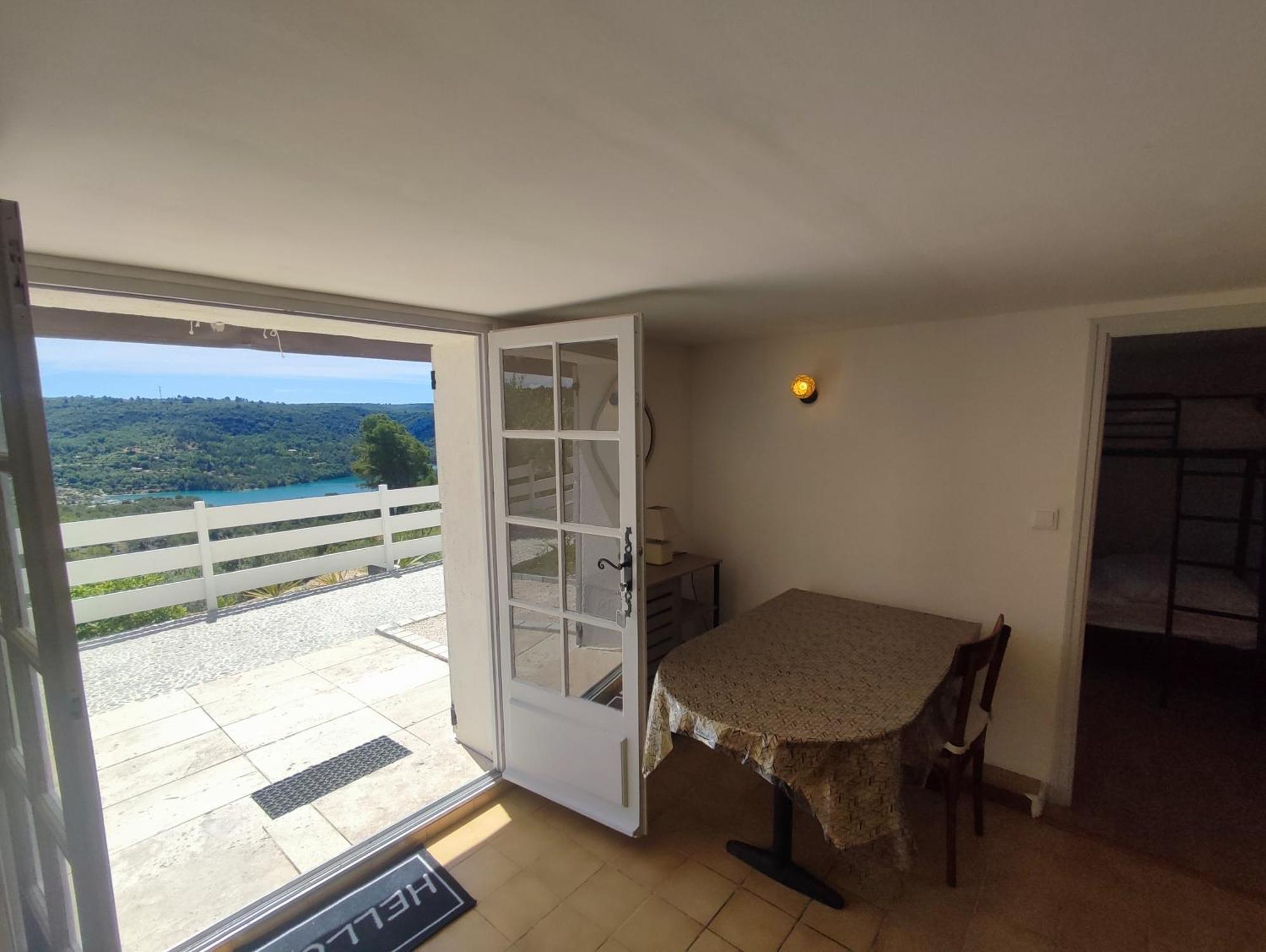 Ferienwohnung Les Reflets Du Lac Esparron-de-Verdon Exterior foto